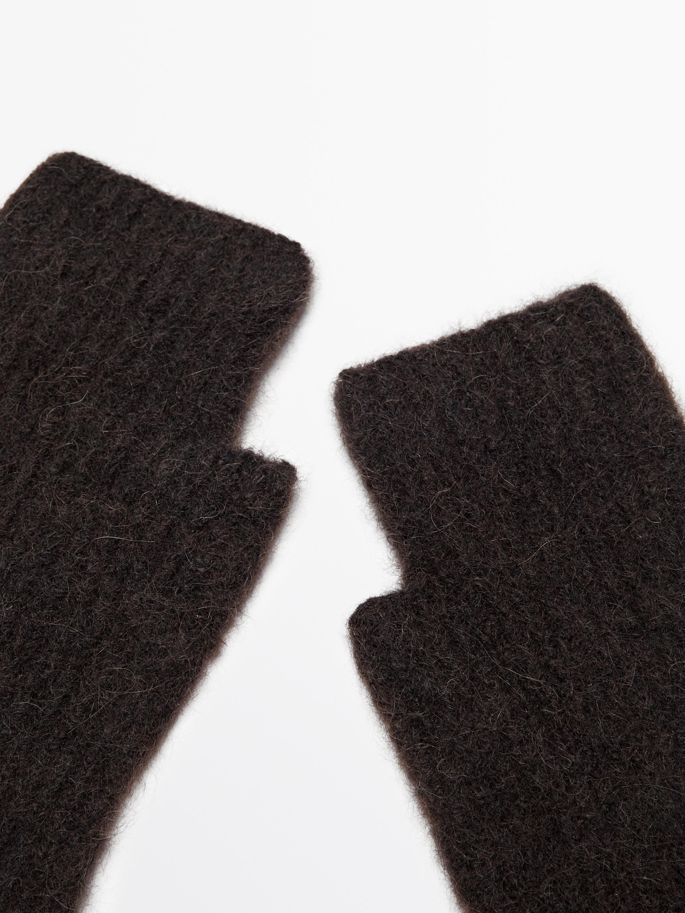 Alpaca blend mittens